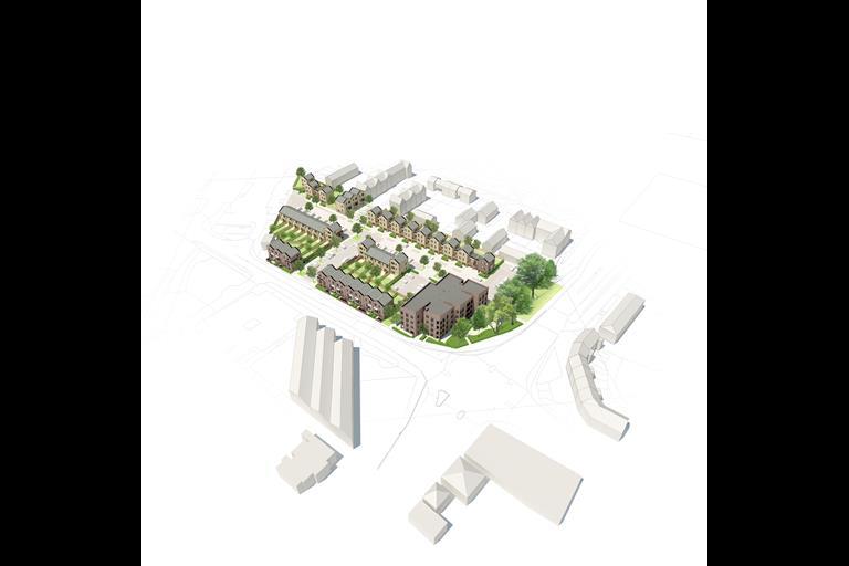 Levitt Bernstein's Dunstable homes approved News Building Design